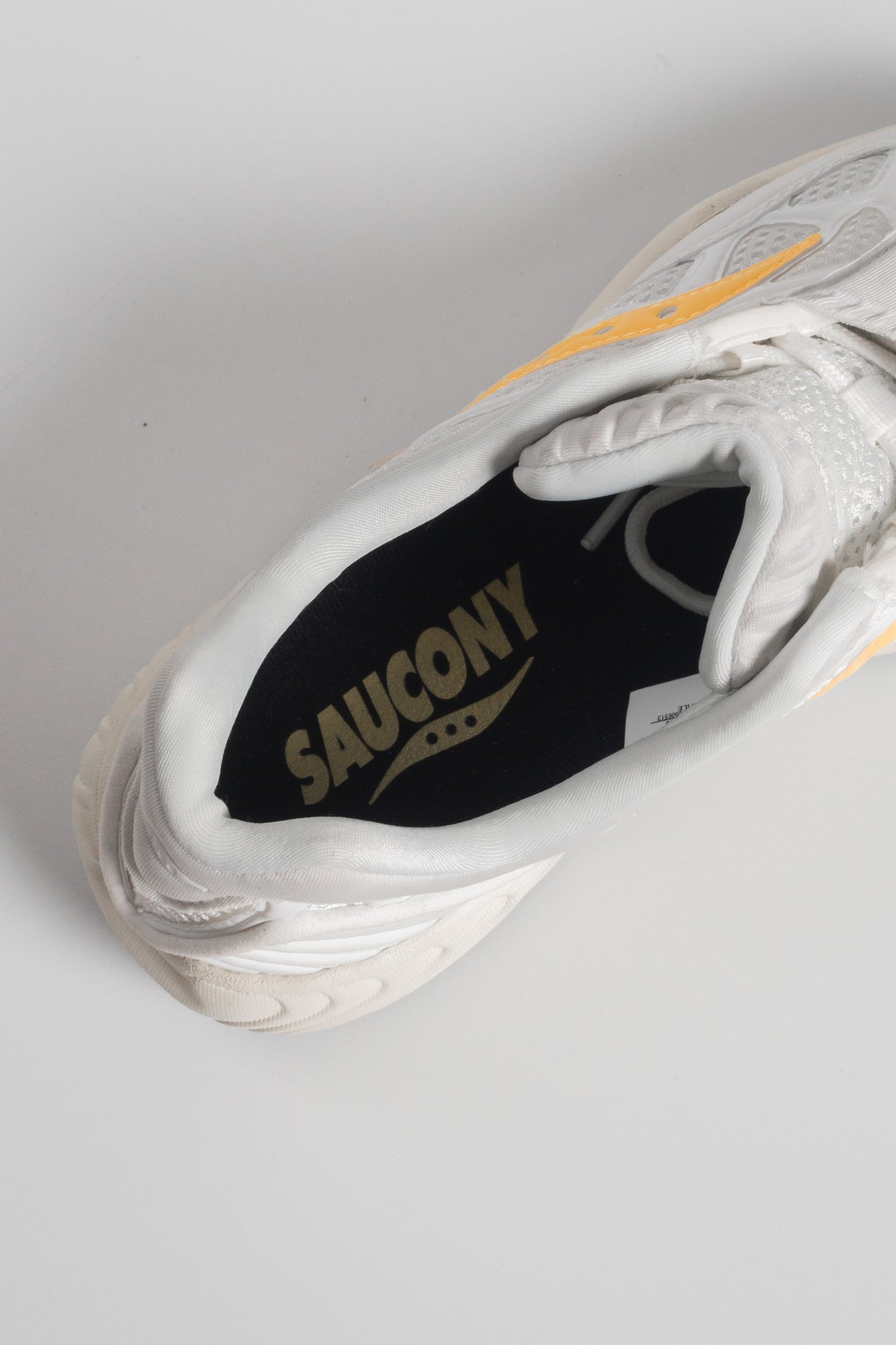 Saucony Grid Web - White / Gold - Unisex