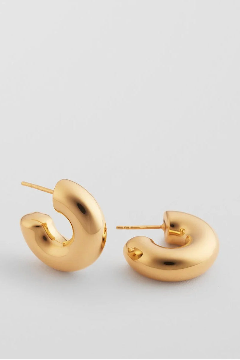 Syster P Bolded Little Sis Earrings - gold