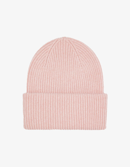 Colorful Standard merino wool hat - faded pink